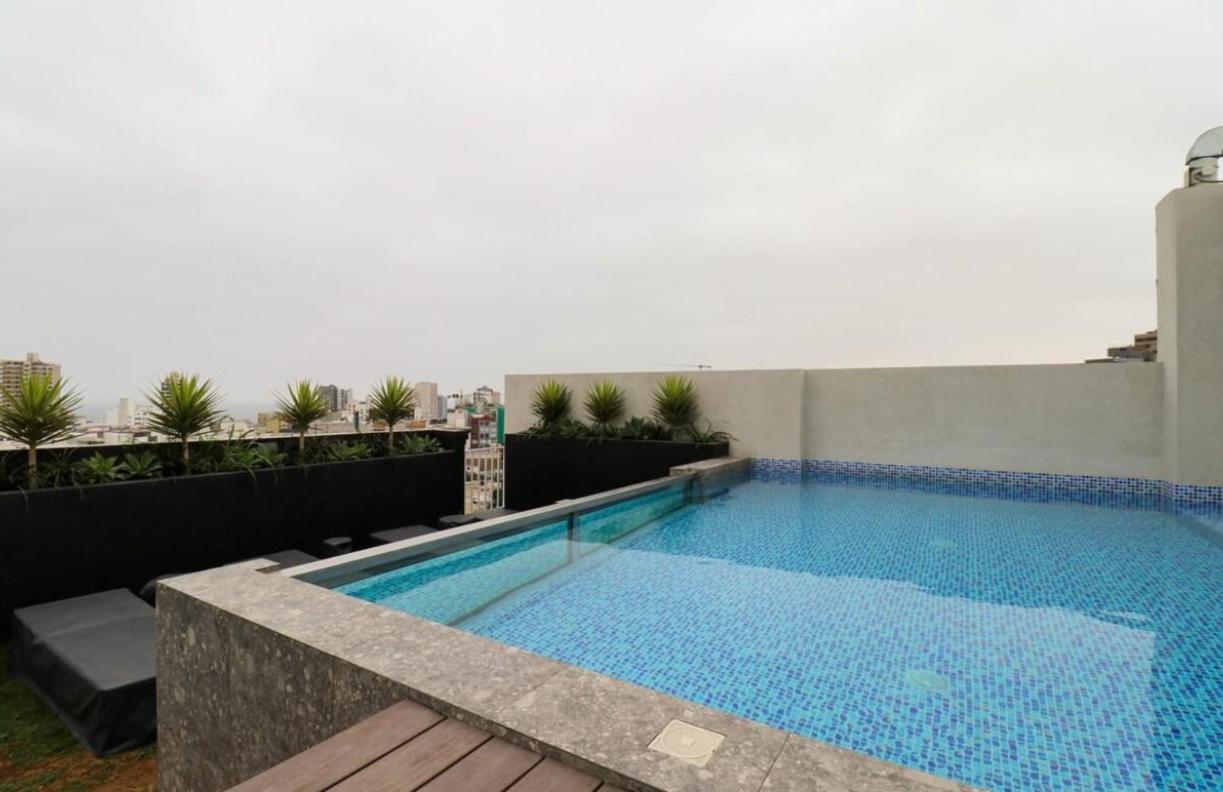 Exclusivo Y Moderno Depa En Miraflores Vista Al Mar Y A La Ciudad Amoblado Apartments Lima Eksteriør bilde