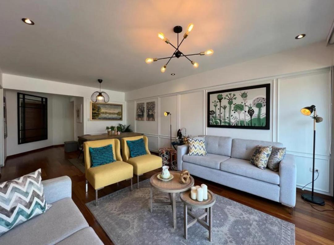 Exclusivo Y Moderno Depa En Miraflores Vista Al Mar Y A La Ciudad Amoblado Apartments Lima Eksteriør bilde