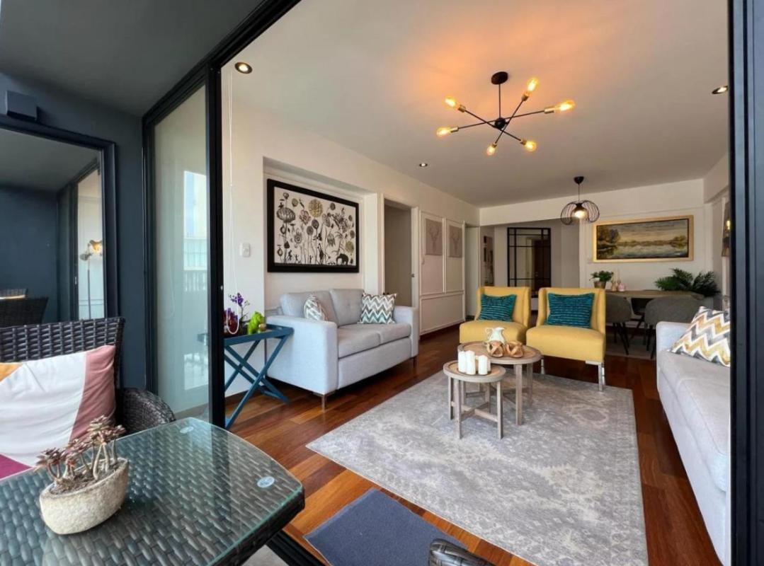 Exclusivo Y Moderno Depa En Miraflores Vista Al Mar Y A La Ciudad Amoblado Apartments Lima Eksteriør bilde