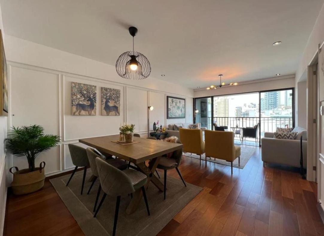 Exclusivo Y Moderno Depa En Miraflores Vista Al Mar Y A La Ciudad Amoblado Apartments Lima Eksteriør bilde